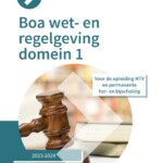 Boa wet- en regelgeving domein 1 2024/2025